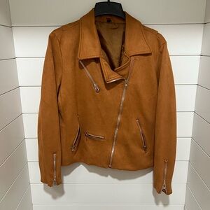Suede Tan Jacket
